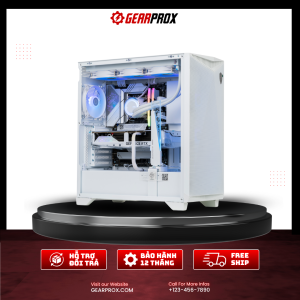 PC Gaming White Edition – Intel Core Ultra 7 265KF | RTX 5080 | Tản nước RGB