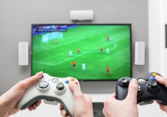 Tay cầm chơi game trên tivi