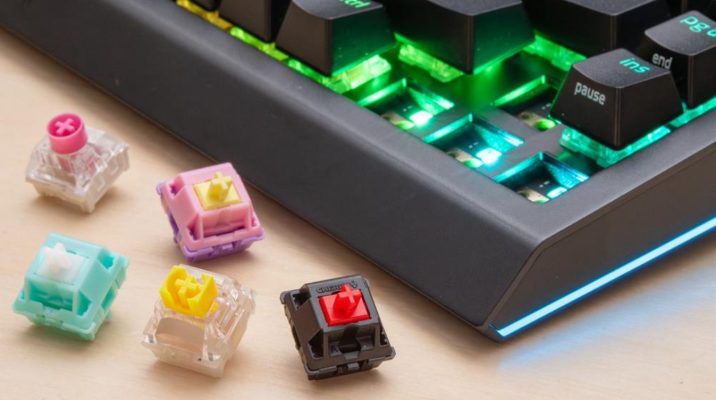 Bàn phím cơ nhẹ